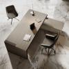 Bureau de Direction JERA en Bois et structure eco-cuir
