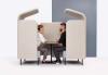 Cabine Acoustique AUGUST Workbay 4 Places avec Table