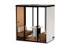 Cabine Acoustique ESSEN L avec Banquettes et Table