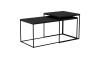 Ensemble de 2 Tables Basses KUUBIK 90 et 45