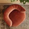 Petit Fauteuil Rond design OKO Capitonné