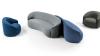 Petit Canapé design Arrondi SIBILLINO L170