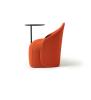 Petit Fauteuil Lounge NOVA avec Tablette écritoire