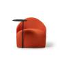 Petit Fauteuil Lounge NOVA avec Tablette écritoire