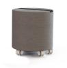 Meuble 4 Cases YAMS avec 2 Poufs Ronds