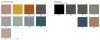Chaise OSWELL polypro design pieds métal couleurs