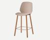 Tabouret Haut OSWELL Pieds Bois 2 dimensions