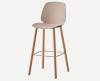 Tabouret Haut OSWELL Pieds Bois 2 dimensions