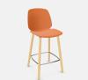 Tabouret Haut OSWELL Pieds Bois 2 dimensions