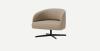 Fauteuil pivotant KERN piètement métal