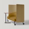 Canapé acoustique 2 places KERN sur roulettes