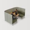 Cabine acoustique arrondi KERN configuration 6
