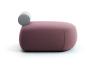 Pouf NODO assise péninsule avec dossier
