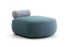 Pouf NODO assise péninsule avec dossier