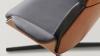 Fauteuil lounge REVER dossier Noyer