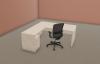 Bureau ASSET avec Retour et Caisson Mobile