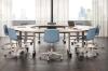 4 Tables Rabattables POP FOLDING Quart de Rond