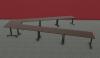 Table Modulable POP FOLDING en V