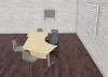 Bureau SCENARIO 120 avec Convivialité