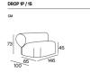 Fauteuil DROP Dossier Arrondi