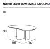 Ensemble de 2 Tables NORTH LIGHT H38