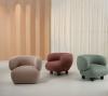 Petit Fauteuil design PACHAMAMA sans pieds 