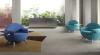 Fauteuil BOMB design pieds chromés