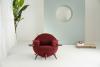 Fauteuil BOMB design pieds chromés
