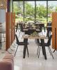 Table de Cafétéria STEELY Pieds design