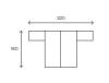 2 Bureaux SCENARIO avec Retours sur Caissons