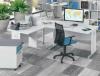 Bureau DUAL avec Retour Pieds L