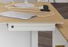 Bureau Réglable KHEOPS LEVEL avec Tiroir et Desserte 