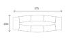 Ensemble de 8 Tables Rabattables ELIS Tonneau