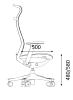 Siège Manager Ergonomique RX 243 Dossier Haut