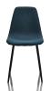 Chaise de Réunion CHIARA Tapissé Piètement Métal