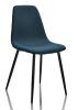 Chaise de Réunion CHIARA Tapissé Piètement Métal