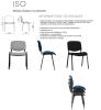 Chaise de Réunion ISO Dossier Tapissé