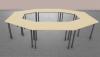 Ensemble de Tables Polyvalentes Trapèzes et Droites