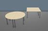 Ensemble de 4 Tables Polyvalentes L300