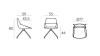 Chaise DUNAS XS avec Piètement Pivotant