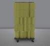 Cloison Acoustique Pivotante PATCH 86 sur roulettes