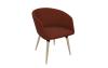 Fauteuil ARENA Tapissé Pieds Bois