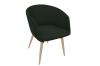 Fauteuil ARENA Tapissé Pieds Bois