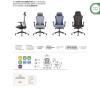 Fauteuil Ergonomique STYLIST Assise 7 cm