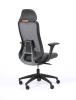 Fauteuil FRED Structure Blanche dossier mailleBleu