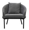 Fauteuil ARENA lounge avec coussin