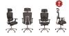 Fauteuil Ergonomique ULTRA VELVET tout Résille 