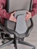 Fauteuil avec Têtière LANDES Structure Gris Clair