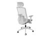 Fauteuil avec Têtière LANDES Structure Gris Clair