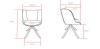 Fauteuil Pivotant ANGY Piètement Pyramidal
